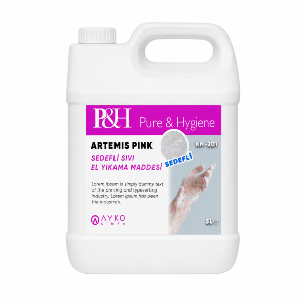 P&H Artemis Pink Sedefli Sıvı El Yıkama Maddesi 5L