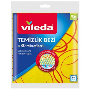 Vileda Mikrofiberli Temizlik Bezi 5'li Paket